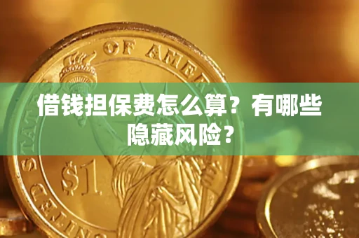 武汉借钱担保费怎么算？有哪些隐藏风险？