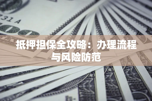 武汉抵押担保全攻略：办理流程与风险防范