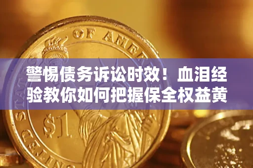 武汉警惕债务诉讼时效！血泪经验教你如何把握保全权益黄金期