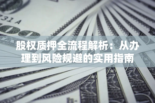 武汉股权质押全流程解析：从办理到风险规避的实用指南
