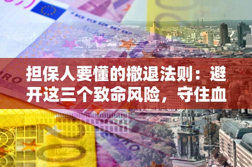 武汉担保人要懂的撤退法则：避开这三个致命风险，守住血汗钱