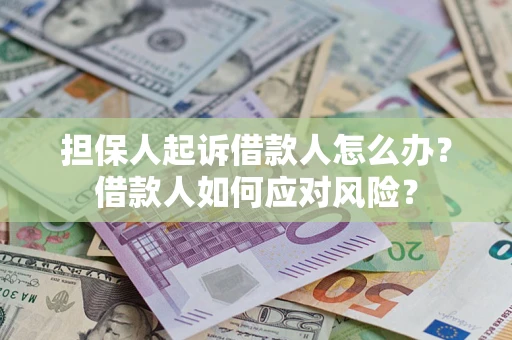 武汉担保人起诉借款人怎么办？借款人如何应对风险？