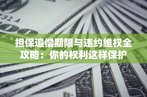 武汉担保追偿期限与违约维权全攻略：你的权利这样保护