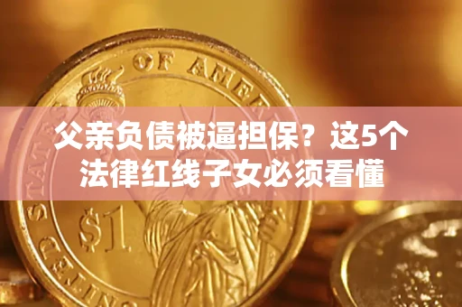 武汉父亲负债被逼担保？这5个法律红线子女必须看懂