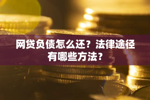 武汉网贷负债怎么还？法律途径有哪些方法？