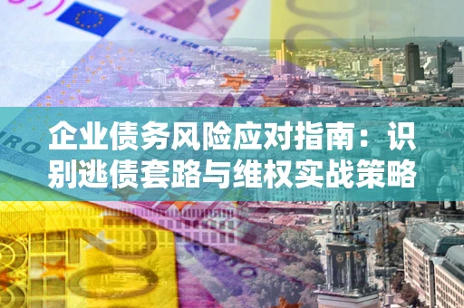 武汉企业债务风险应对指南：识别逃债套路与维权实战策略
