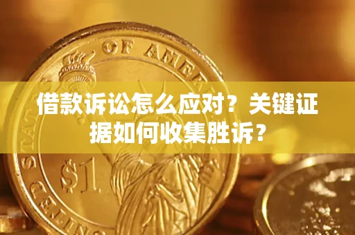 武汉借款诉讼怎么应对？关键证据如何收集胜诉？