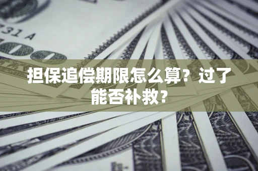 武汉担保追偿期限怎么算？过了能否补救？